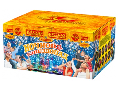 Ночной звездопад Комбинированный Фейерверк купить в Калининграде | kaliningrad.salutsklad.ru