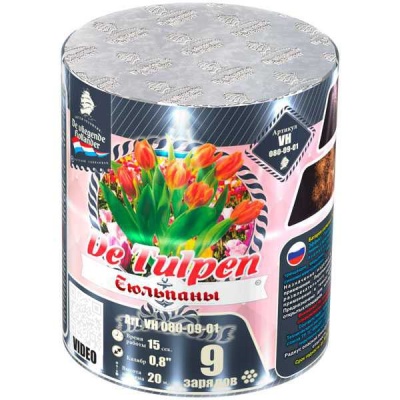 Тюльпаны Батарея салютов купить в Калининграде | kaliningrad.salutsklad.ru