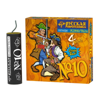 Петарда фитильная № 10 Петарды купить в Калининграде | kaliningrad.salutsklad.ru