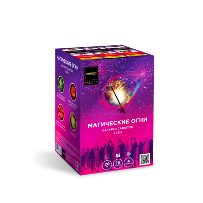 Магические огни Батарея салютов купить в Калининграде | kaliningrad.salutsklad.ru