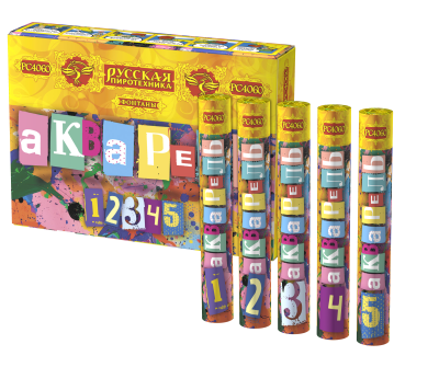 Акварель Фонтан пиротехнический купить в Калининграде | kaliningrad.salutsklad.ru