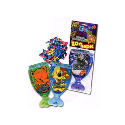 Зоопарк ТСЗ Надувная хлопушка купить в Калининграде | kaliningrad.salutsklad.ru