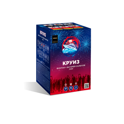 Круиз Фонтан фейерверк купить в Калининграде | kaliningrad.salutsklad.ru