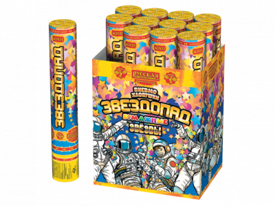 Звездопад 30 Пневматическая хлопушка купить в Калининграде | kaliningrad.salutsklad.ru