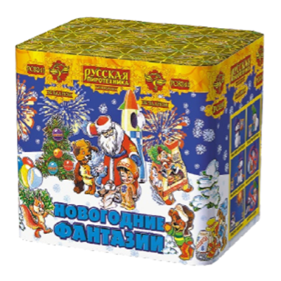 Новогодние фантазии New Салют купить в Калининграде | kaliningrad.salutsklad.ru